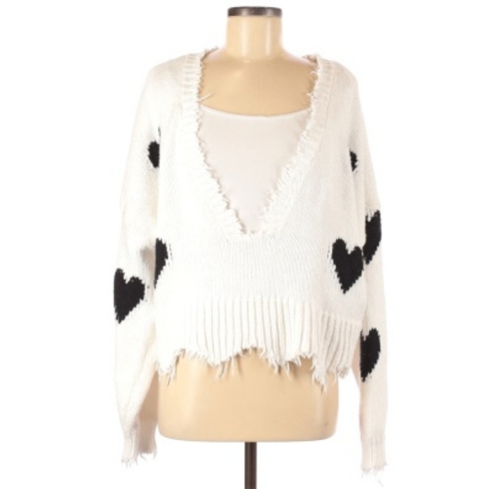 Wildfox Hearts Sweater NWT